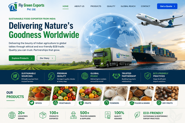 fly green exports Preview
